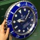 New Upgraded Rolex Submariner Wall Clock - Blue Face Luminous Bezel (6)_th.jpg